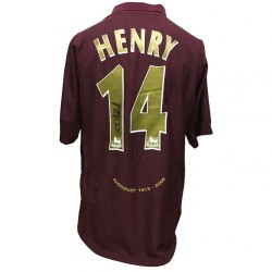 Thierry Henry dedikált...